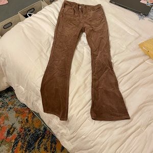 flare corduroy pants